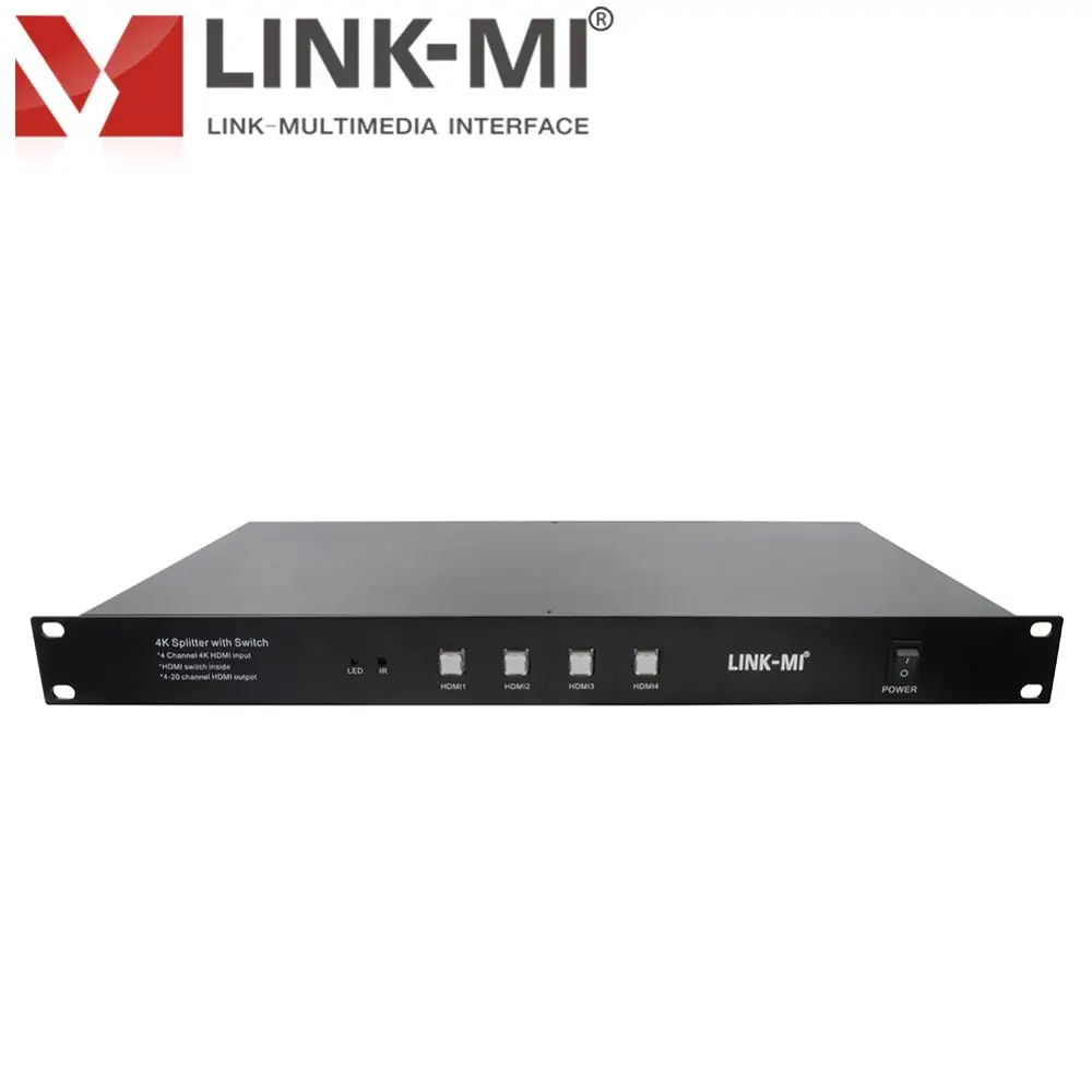Φ модульный сплиттер с 4 входами HDMI выходами 4K переключателем возможность