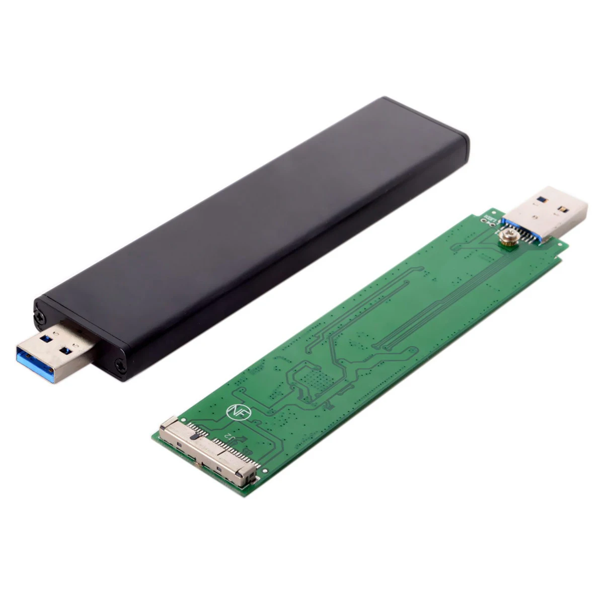 Usb 3 0 до 17 + 7Pin Ssd Hdd жесткий диск картридж для 2012 Macbook Air A1465 A1466 Pro A1425|USB