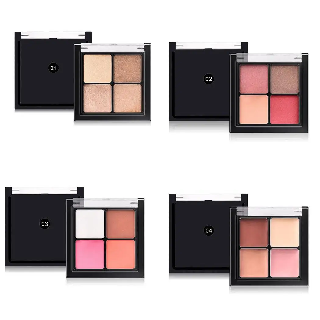 YYP011 женские последние тени для век Палитра Макияж Длинные повседневные цвета