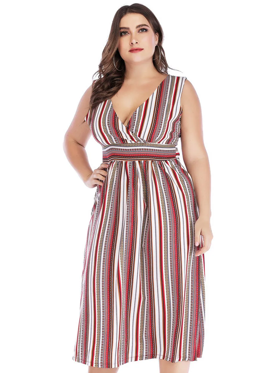 Новое Женское длинное платье женское Повседневное большого размера А силуэта с