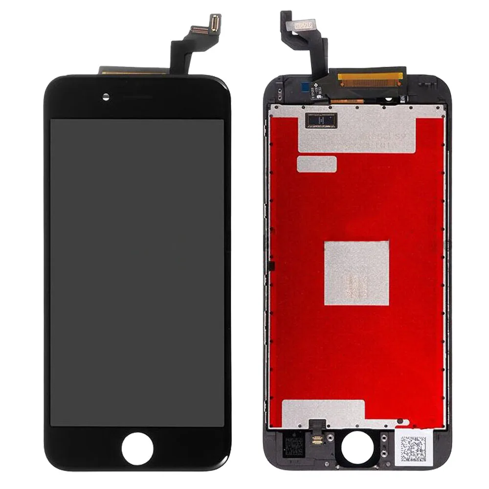 Восстановленный ЖК-дигитайзер в сборе для iPhone 6 S черный/белый панель класса AAA |