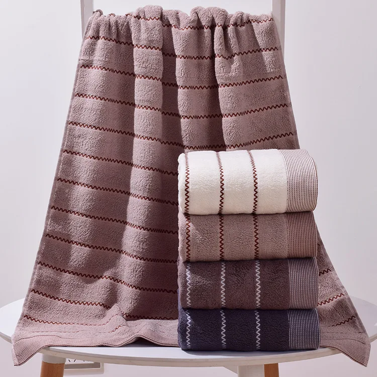 100% хлопок однотонное банное полотенце пляжное для взрослых быстрое высыхание