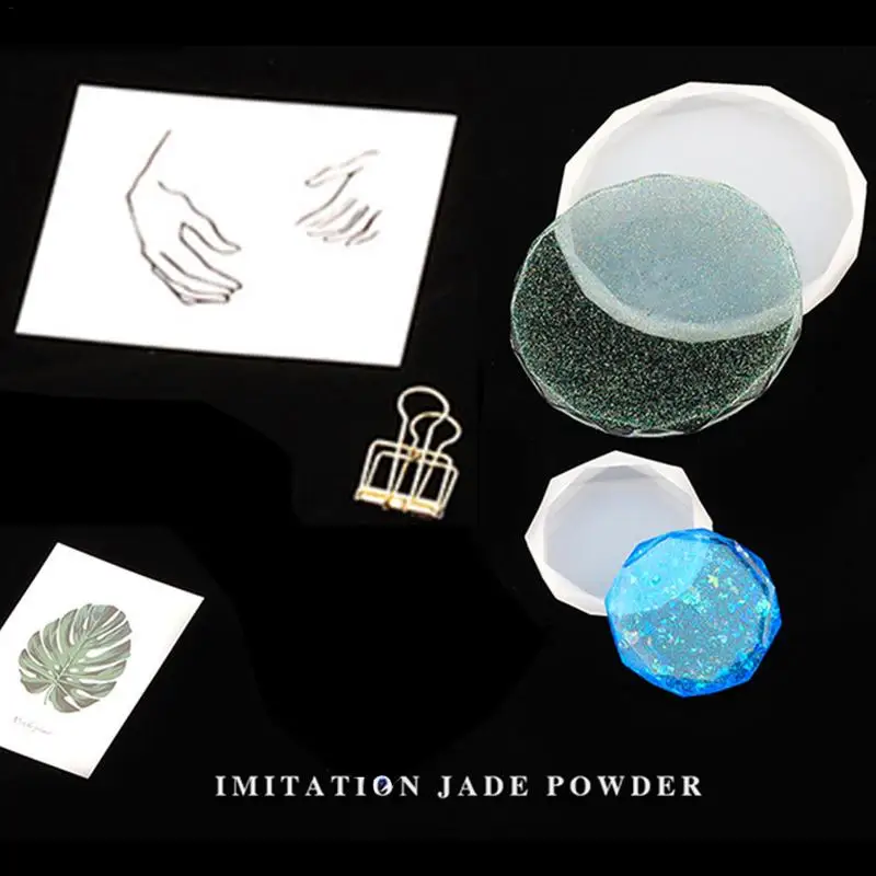 Прозрачная Пластиковая форма сделай сам в форме капли для стола ручной работы