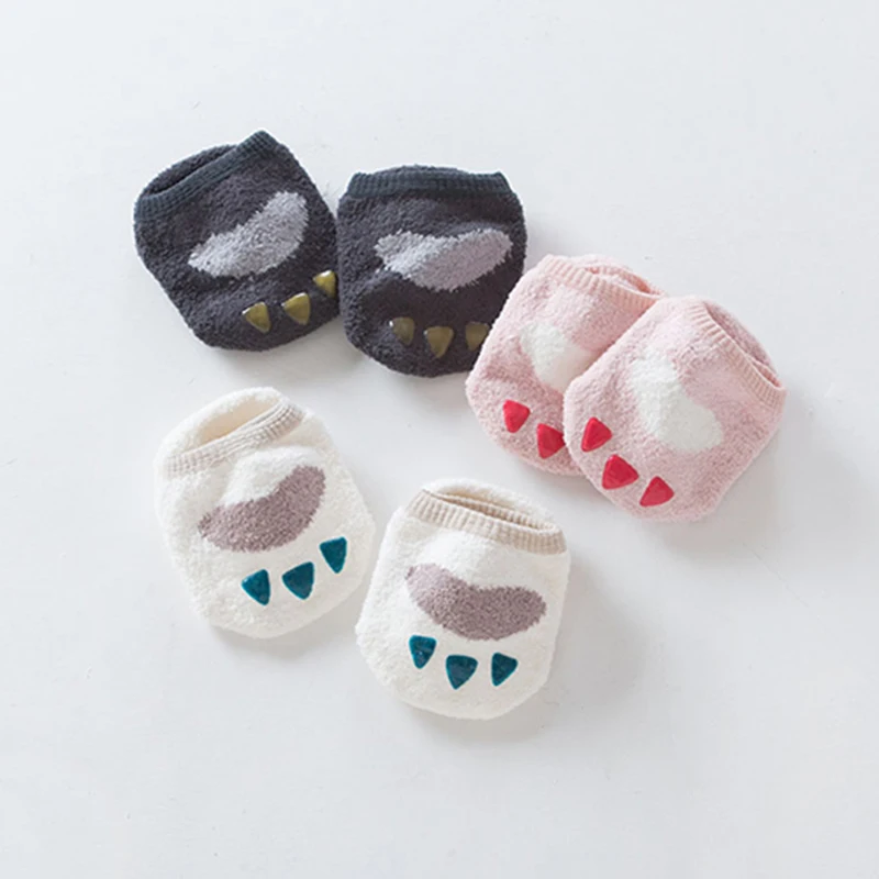 Теплые носки для мальчиков зимние толстые махровые флисовые Носки тапочки