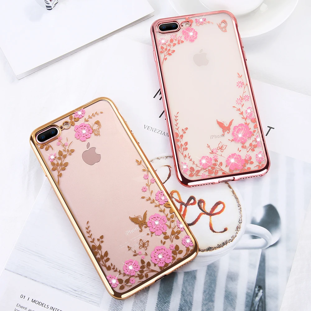 Роскошный чехол KISSCASE для Samsung Galaxy S8 Plus J7 J5 J3 2017 зеркальные чехлы с бриллиантами A7 A5