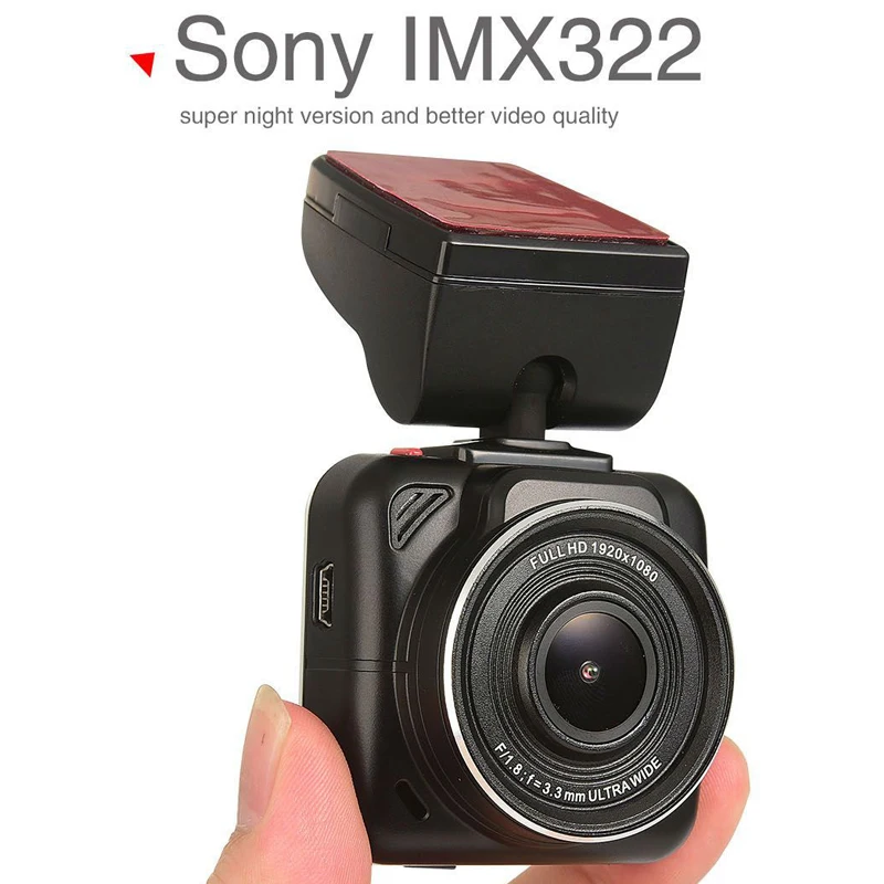 Anytek оригинальная автомобильная камера B10 full HD 1080P Novatek 96658 Автомобильный