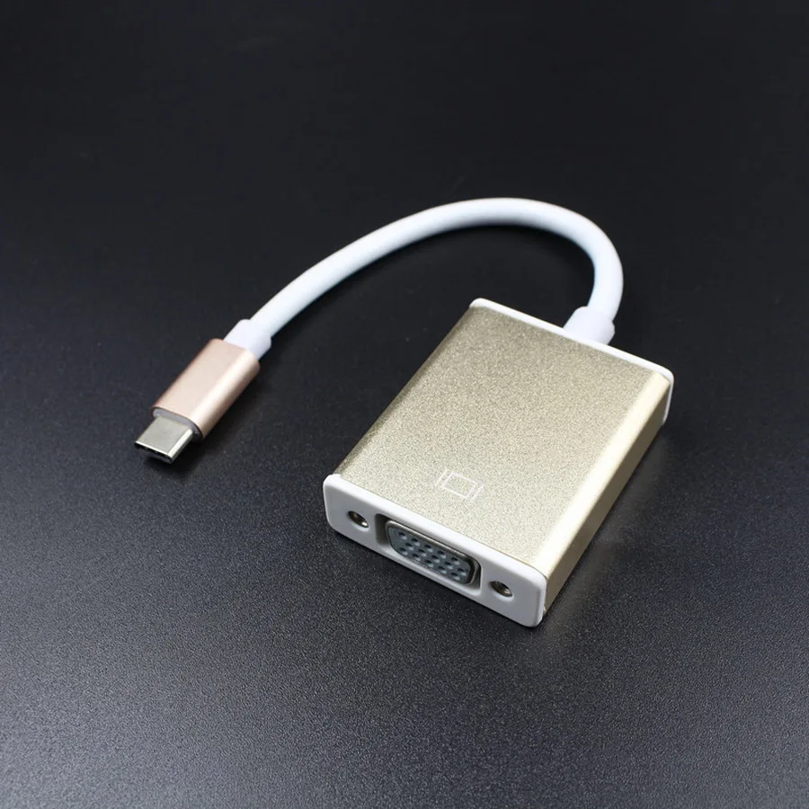 20 шт. USB 3 1 Type C для женщин VGA Кабель адаптер Macbook 12 дюймов Pixel Lumia 950XL|Кабели VGA| |