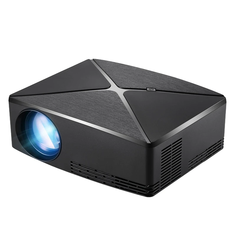 C80Up Portable Led Mini Projector Optional Wifi Android Bluetooth Hdmi Usb Home Theater Video Game Beamer(Eu Plug)Bu | Электроника