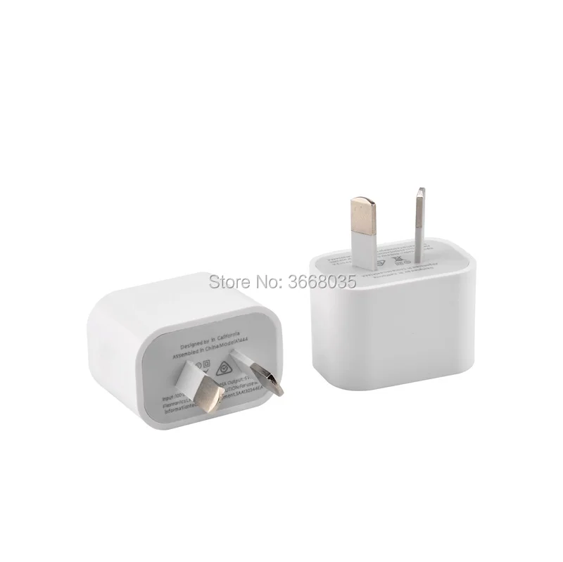 10 шт. высокое качество белый 5 В 2 А вилка AU USB настенное зарядное устройство