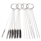 Детали 10 см, щетки для чистки аэрографа + иглы для очистки пистолета, набор инструментов для ремонта