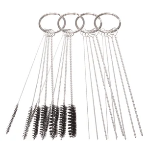 Детали 10 см, щетки для чистки аэрографа + иглы для очистки пистолета, набор инструментов для ремонта