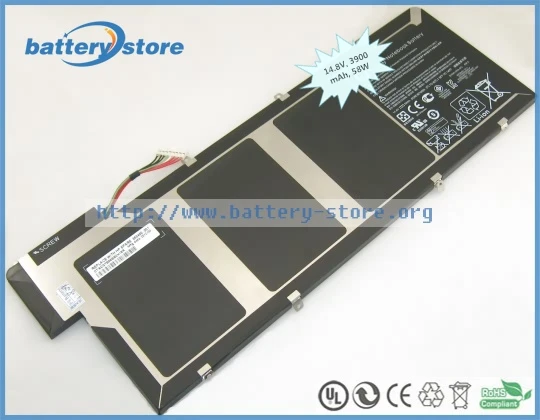 Настоящая аккумуляторная батарея для ноутбука SL04XL HSTNN-IB3J 665054-151 HP Envy Spectre 14-3012tu