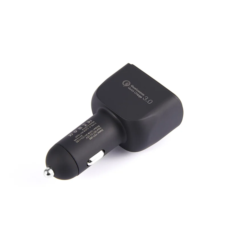 Быстрое Автомобильное зарядное устройство Bakeey QC3.0 Type C с 3 usb портами для iPhoneX XR mi8