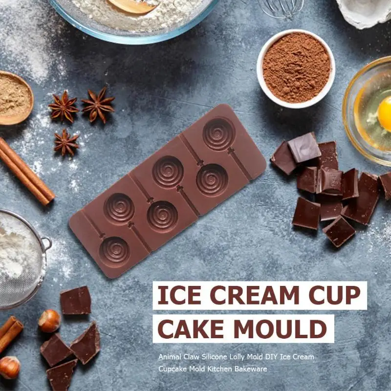 Шоколадные формы Пищевая силиконовая формочка для леденцов инструмент