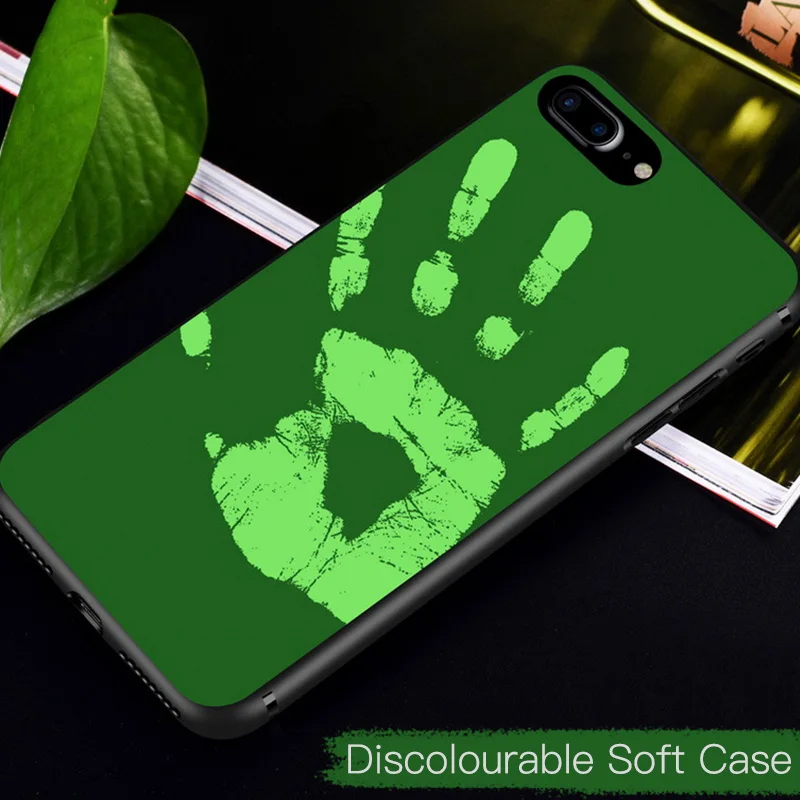 Цветной чехол для Apple iPhone X XS MAX XR 8 Plus мягкий термочувствительный 7 6S 6 |