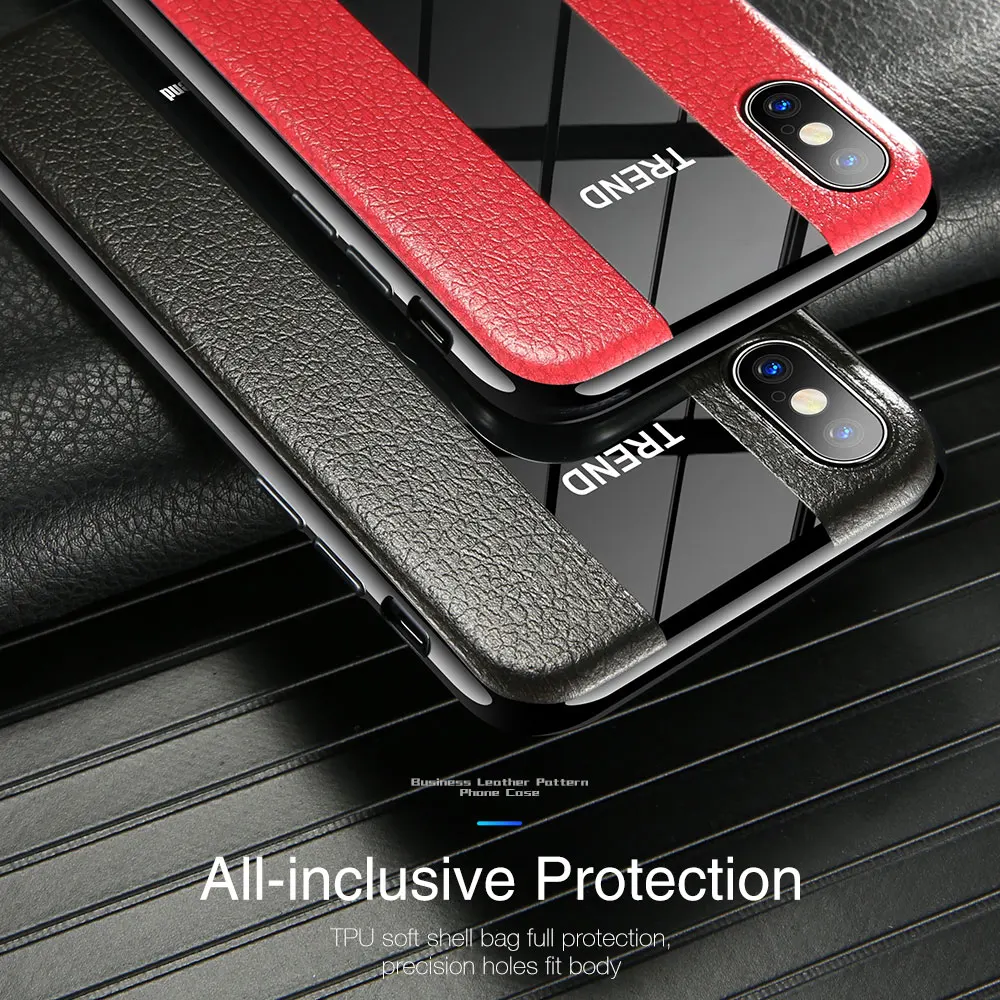 KISSCASE Business Case For iPhone X XR XS Max 8 7 Silicone TPU Phone Cases 6S 6 Plus Soft Cover Coque |