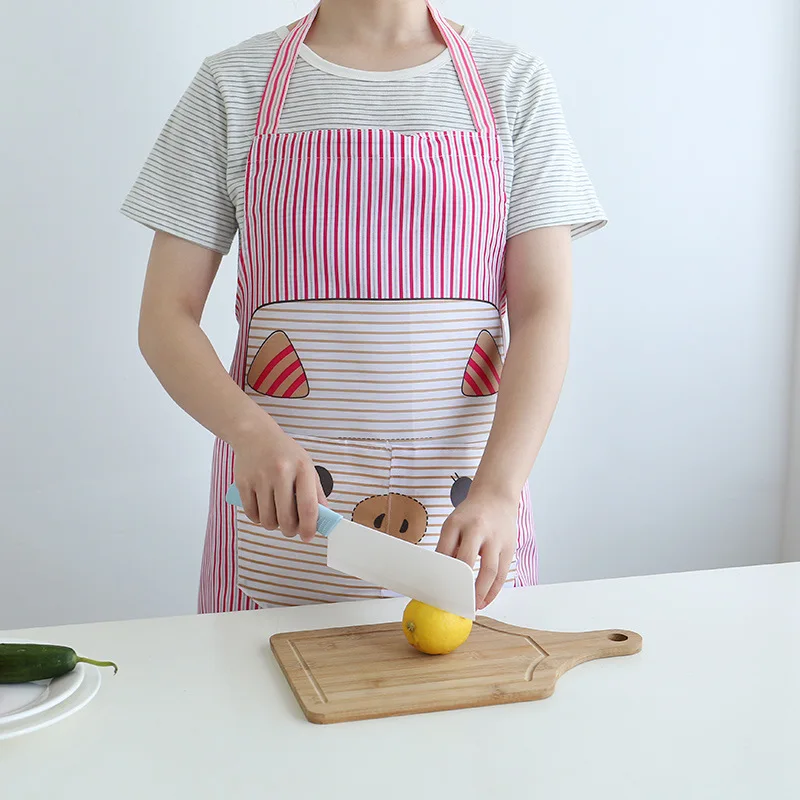 Креативный мультяшный фартук в виде свиньи корейская мода Кухонный Фартук с