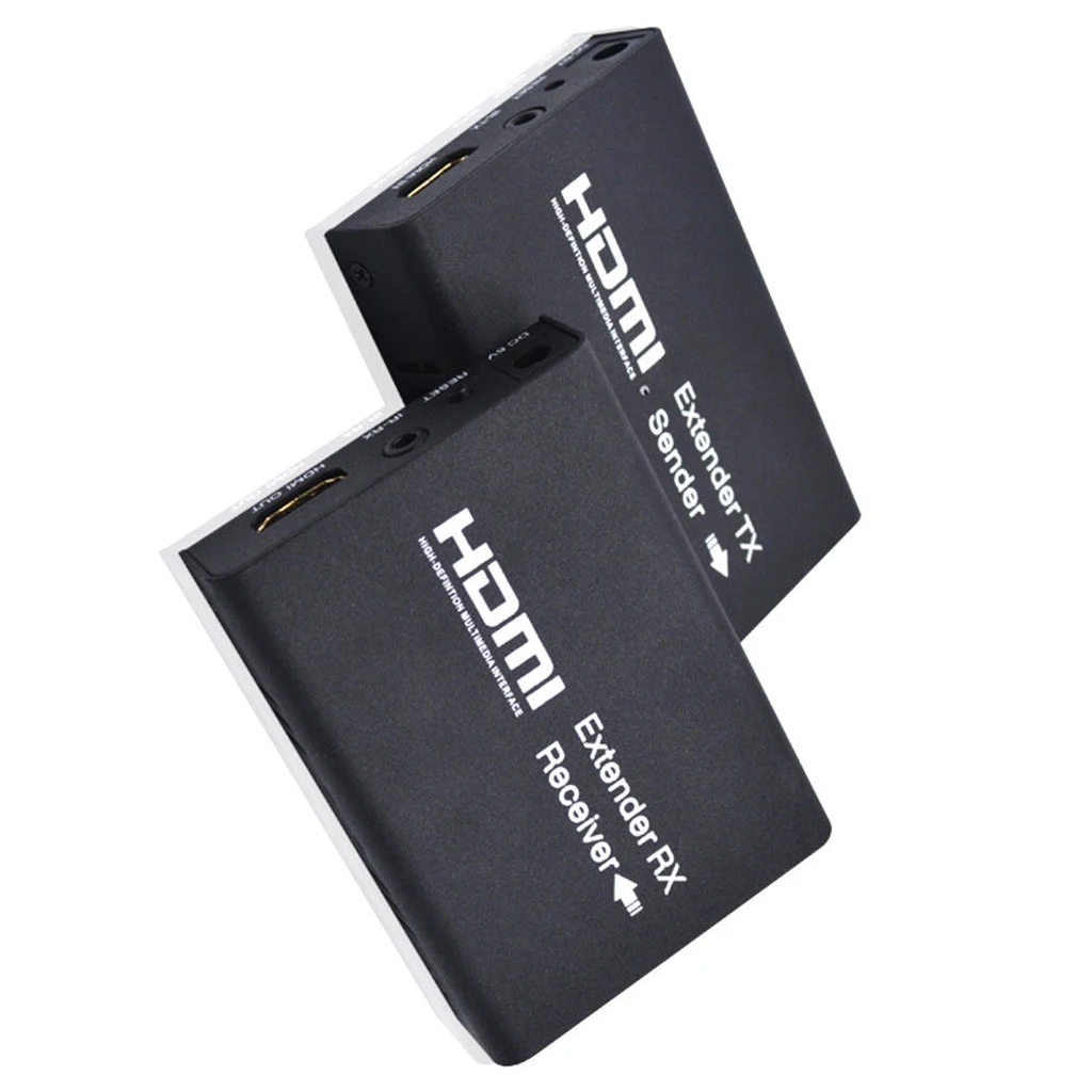 Топ предложения HDMI удлинитель через один Cat5e/6 UTP Ethernet кабель до 100 м для 1080p| |