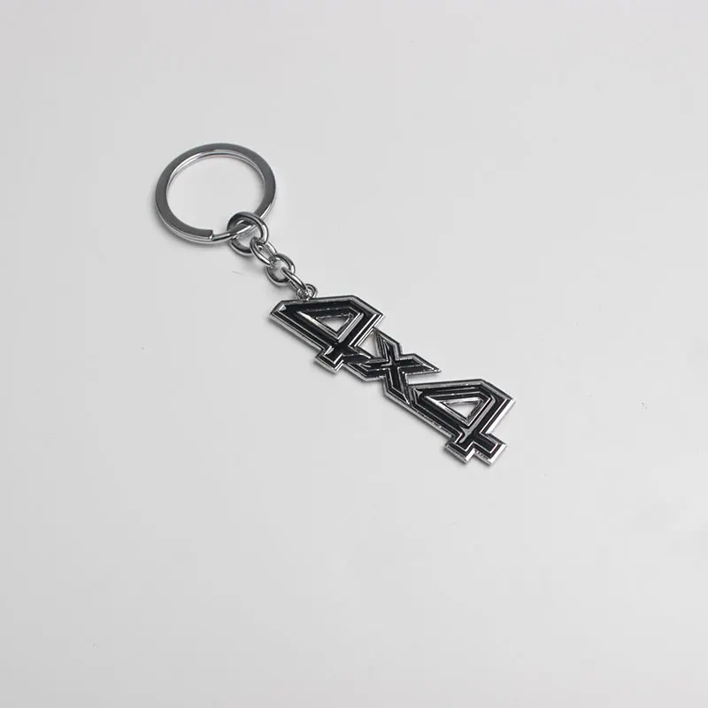10 шт. автомобильный брелок для ключей с кольцом 4X4 4WD Mercedes Audi Ford Focus Volkswagen Nissan Toyota