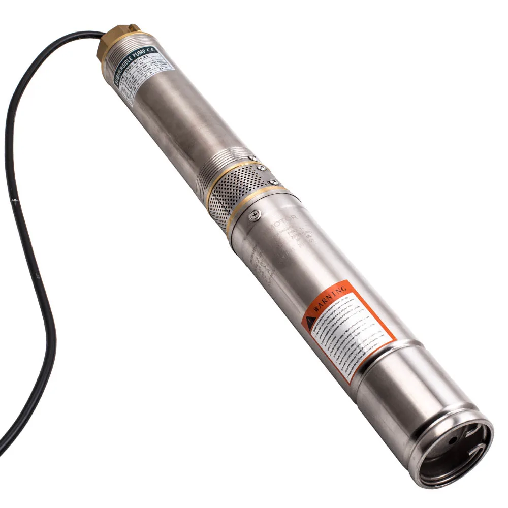 Новый Tiefbrunnenpumpe 3 &quot3 Zoll Sandpumpe Sandwasser Tauchpumpe 2500L/h |