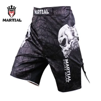 martial fitness mma shorts boxing mma fight shorts mens skull shorts muay thai trunks boxing mma pants bjj shorts