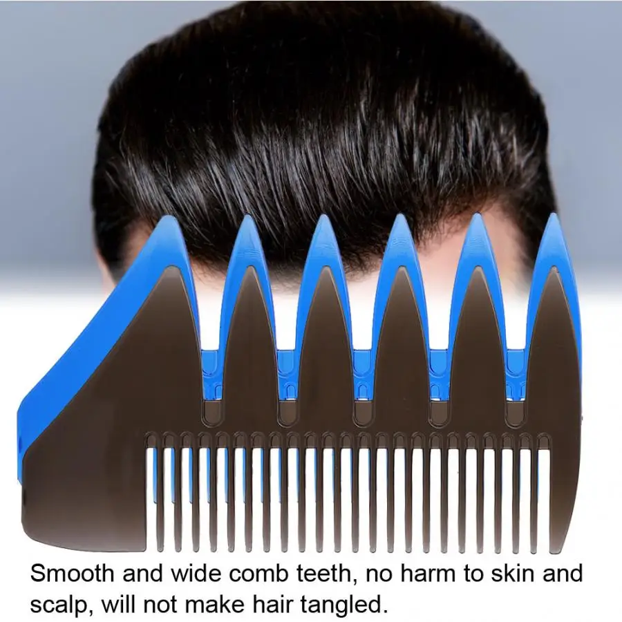 comb Professional Men Oil Hair Hairdressing Comb Portable Wide Large Tooth Hairstyle professional hair | Красота и здоровье