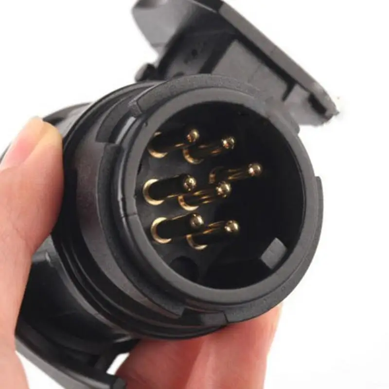 

Car Trailer Truck 7 Pin Plug Adapter Converter