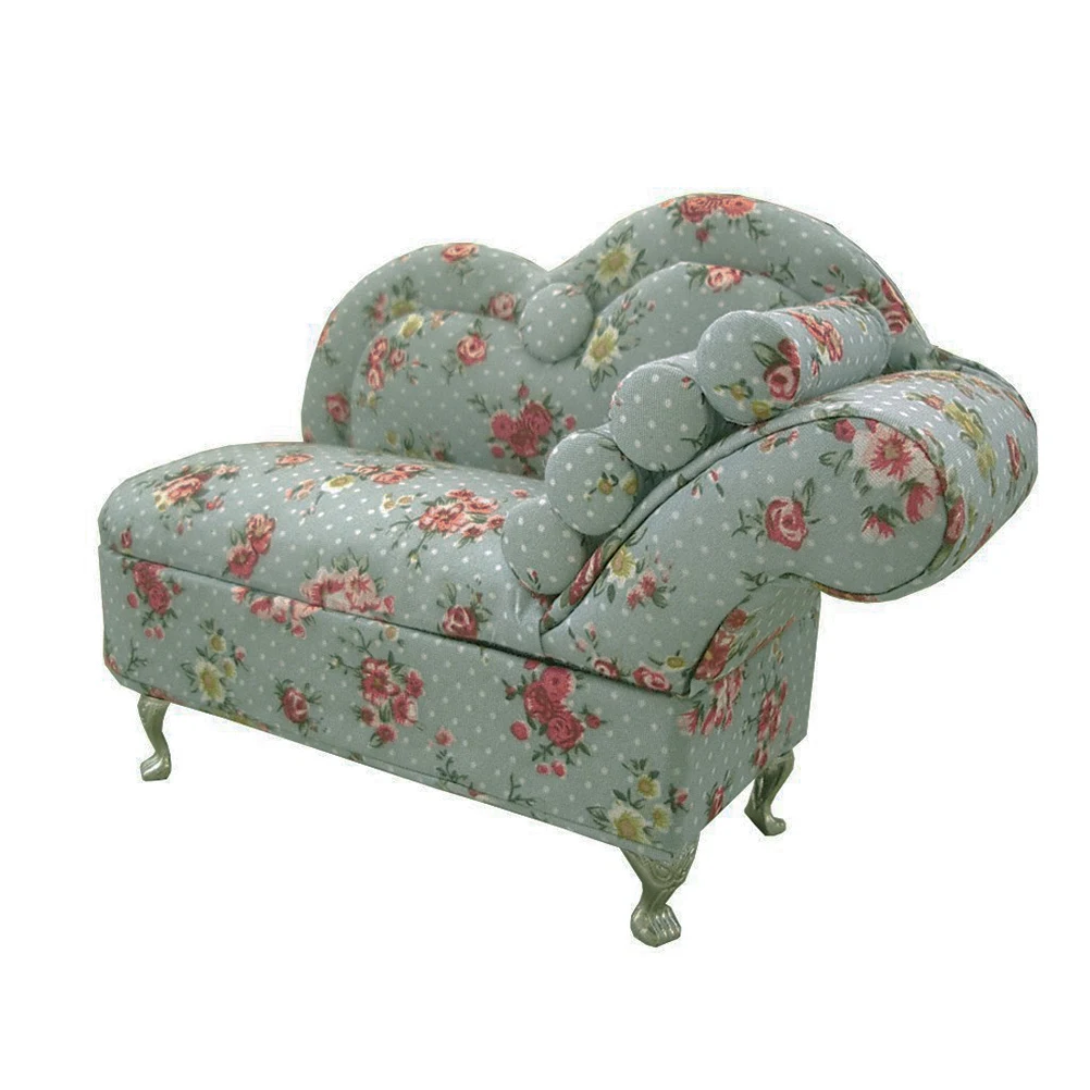 Мини-Диван-форма шкатулка и чехол витрина с зеркалом внутри (Celadon) | Украшения