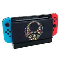 nintend switch dock cover sleeve dock sock decal soft suede anti scratch accessories suitable for oled nintendos switch dock