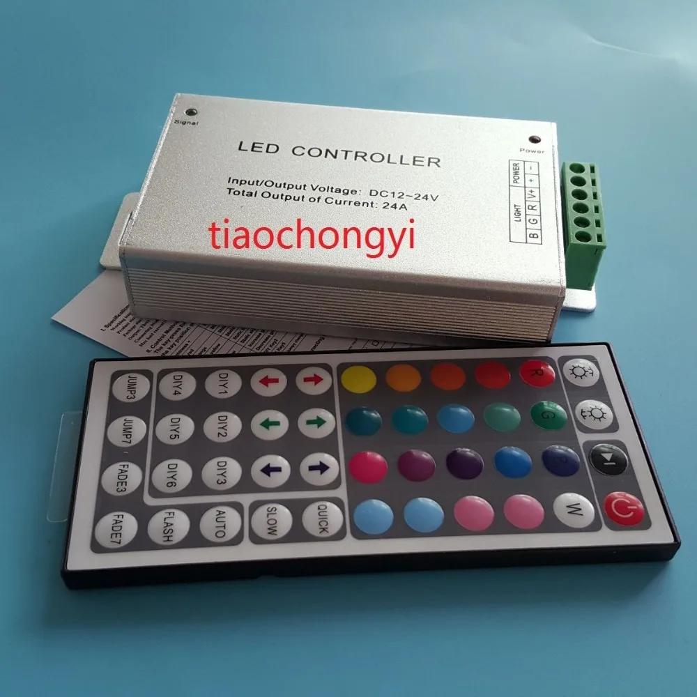 DC 12V 24A 288W 44key ИК пульт дистанционного управления ler управление RGB 3528 5050 SMD