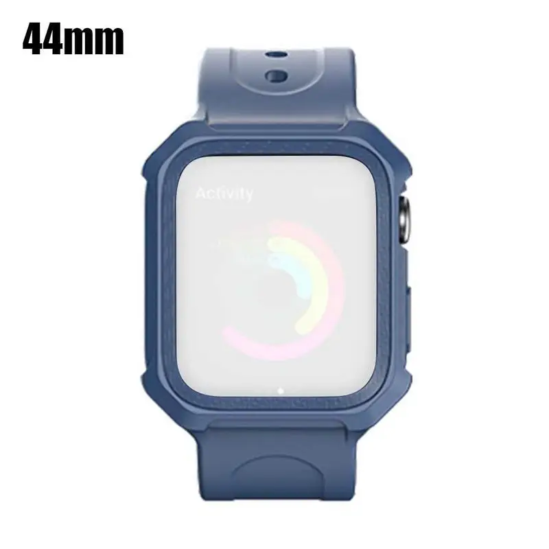40 мм/44 мм ремешок для Apple IWatch анти-осенний интегрированный спортивный TPU Watch 4 Band 44