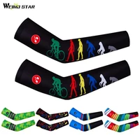 weimostar brand cycling arm warmers basketball running arm sleeve uv protection mountain bike compression sleeve cycling cover