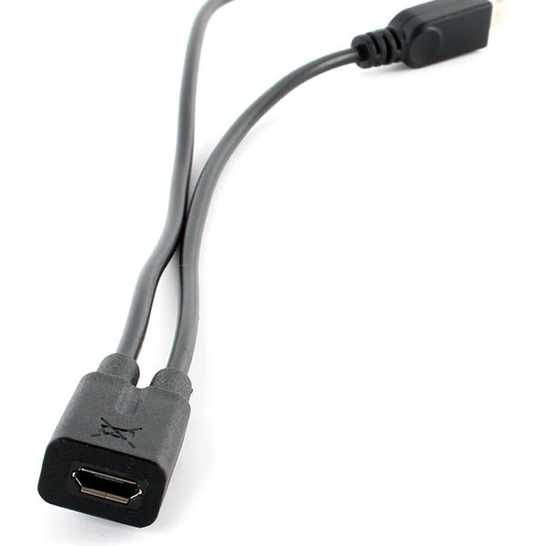 USB 2,0 мужчина к 2 двойной USB Женский Y сплиттер концентратор силовой кабель конвертер Горячий U82