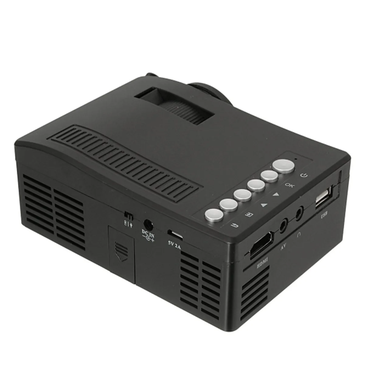 UC18 светодиодный проектор Full HD 1080P для домашнего кинотеатра дешевый с HDMI AV SD VGA |
