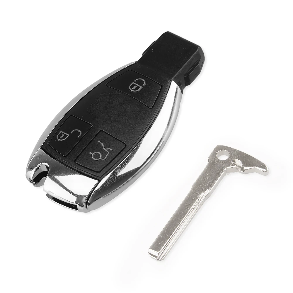 KEYYOU 3 кнопки дистанционного ключа автомобиля в виде ракушки для Mercedes Benz Smart Key W203