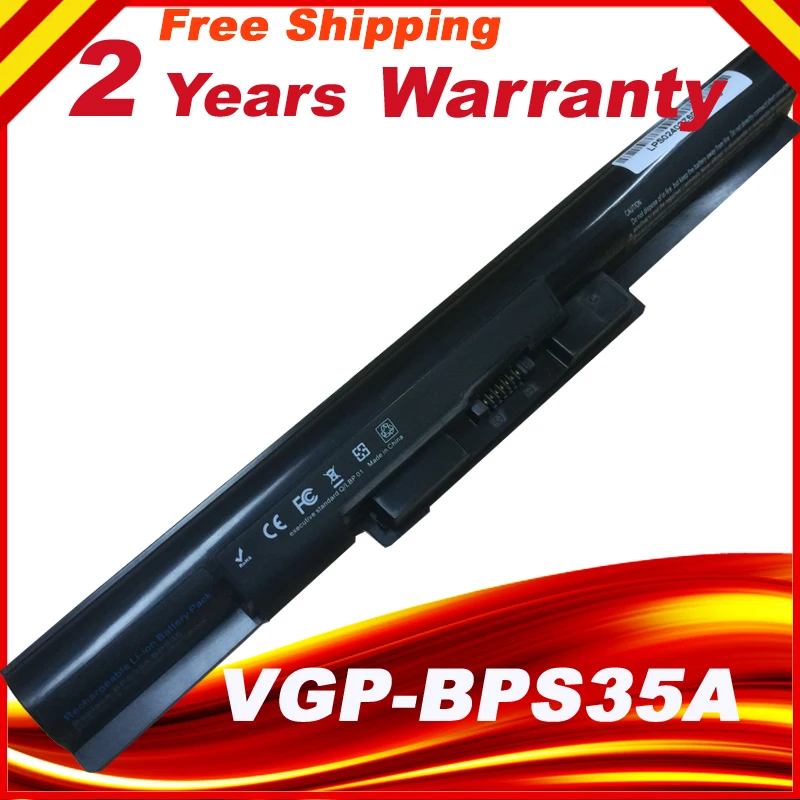Аккумулятор для ноутбука SONY новый BPS35 F14316SCW F15217SCB с функцией зарядки в течение 1 2