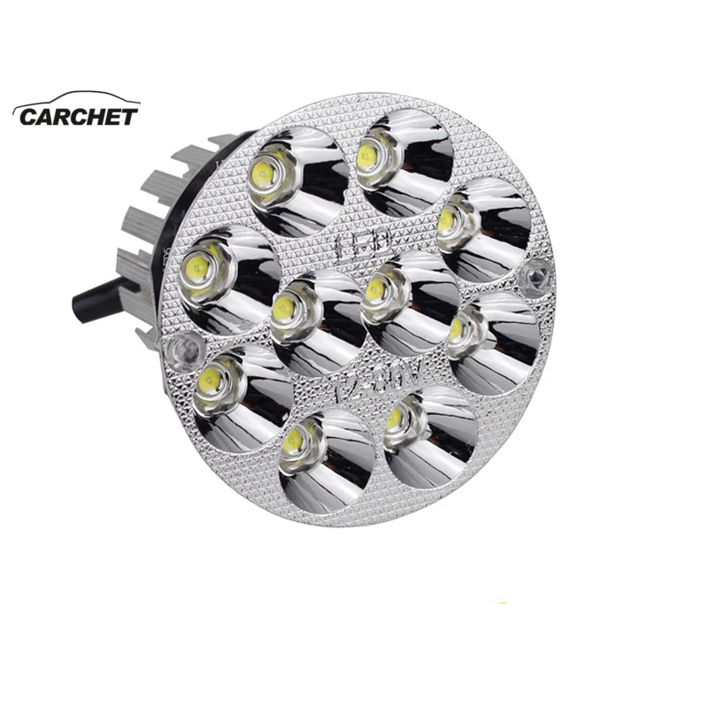 CARCHET 12-80 в светодиодная фара для мотоцикла с 8 светодиодными бусинами