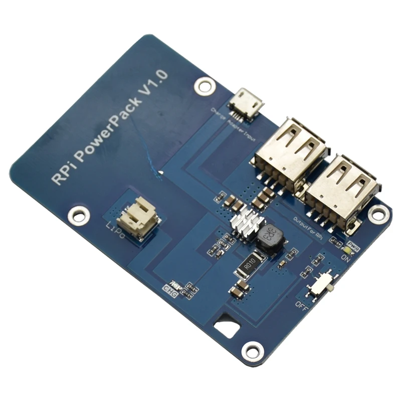 Raspberry Pi 3 литиевая батарея блок питания плата расширения двойной USB мобильный