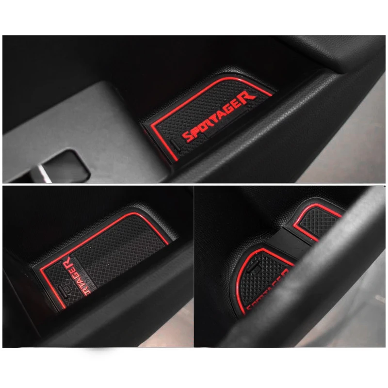 13X для Kia Sportage R 2012 2013 2014 автомобильные аксессуары подкладка под внутренние ворота
