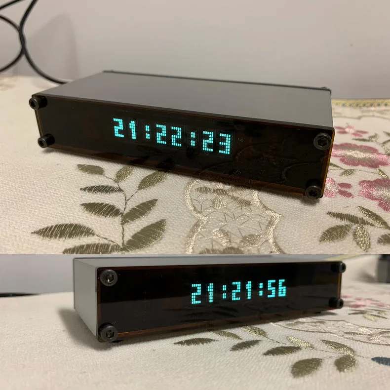 Высокоточный VFD часы экран дисплея электронное время RX8025T час/минуту/второй набор