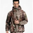 Тактическая камуфляжная куртка Tad 4,0 Gear с мягкой оболочкой для походов, Мужская армейская Военная водонепроницаемая охотничья одежда, комплект военной куртки