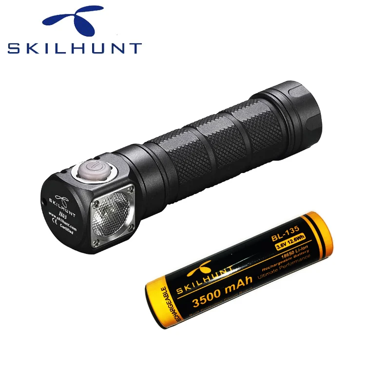 Светодиодный налобный фонарь Skilhunt H03 CREE XML 2 U4 светодиодный 1200 лм для охоты и