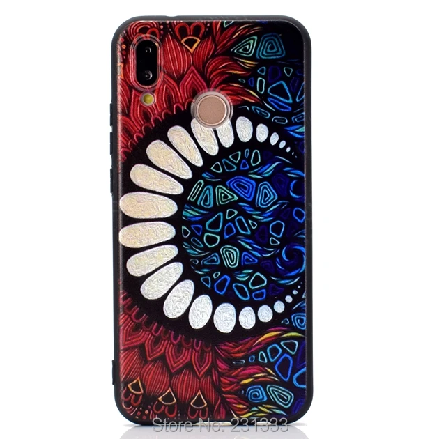 Матовый из ТПУ мягкий чехол с рисунком для Huawei P20 Y5 2018 Y6 MATE 20 10 P8 LITE 2017 P10 Honor 6X 6C 7X 9