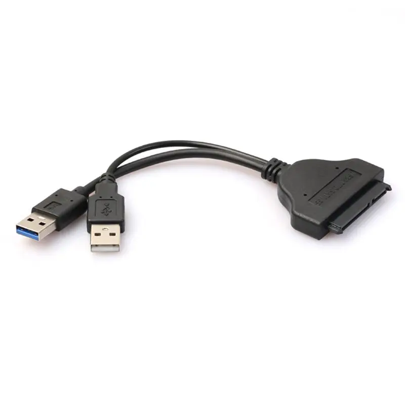 OPQ USB 3 0 на Sata 22pin кабель для передачи данных с усиленным адаптером питания 2 5