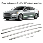 Боковая накладка на автомобильные двери, наружная Накладка для Ford Fusion Mondeo 2013-2018, нержавеющая сталь, 6 шт.
