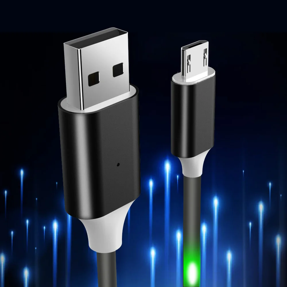 Кабель Micro USB KISSCASE с голосовым управлением для Samsung galaxy S10 S9 Huawei p smart Mirco кабель Xiaomi