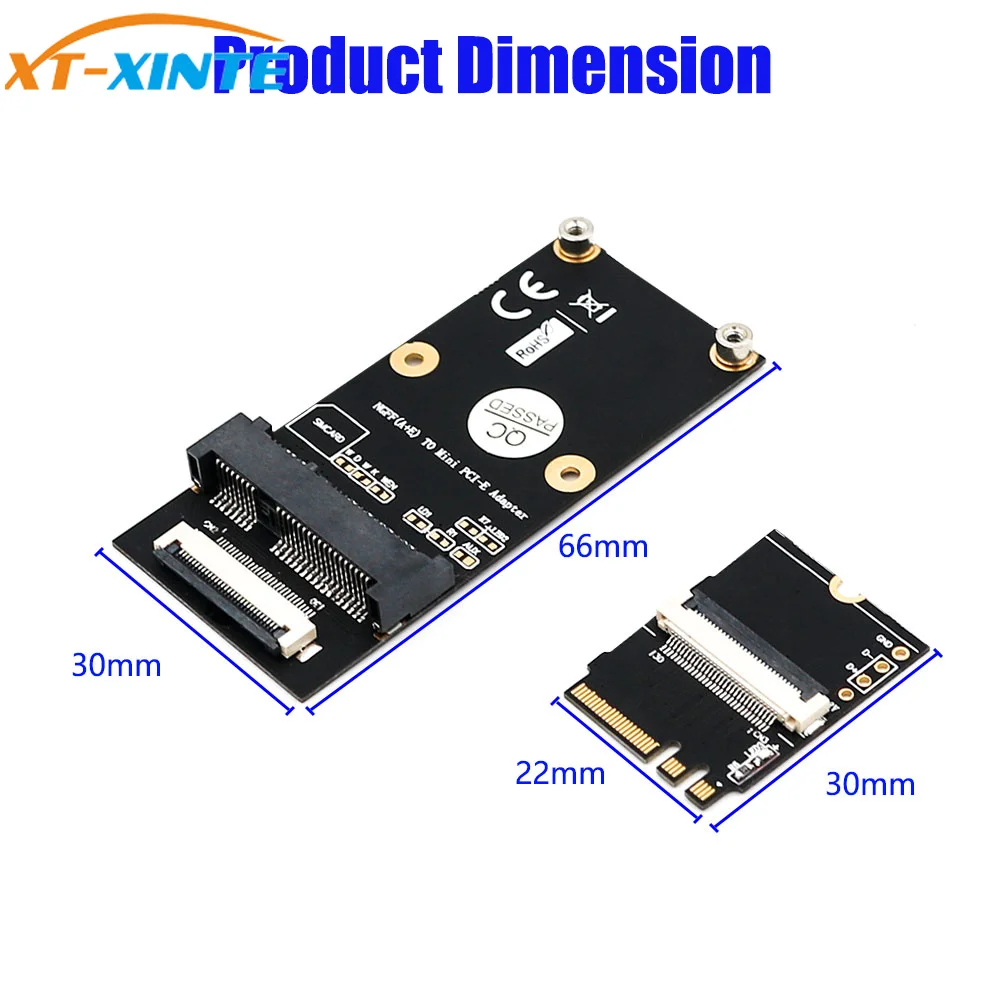 Адаптер M.2 для NGFF Key A/E/A + E/Mini PCI-E кабель FPC беспроводной адаптер Wi-Fi половинной