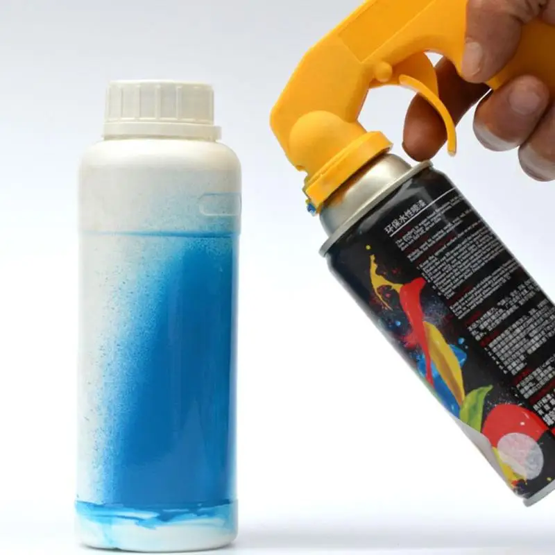 

Spray Gun Handle Paint Care Aerosol Spray Gun Handle with Full Grip Trigger Locking Collar Car Maintenance Painting Tool 2 Color