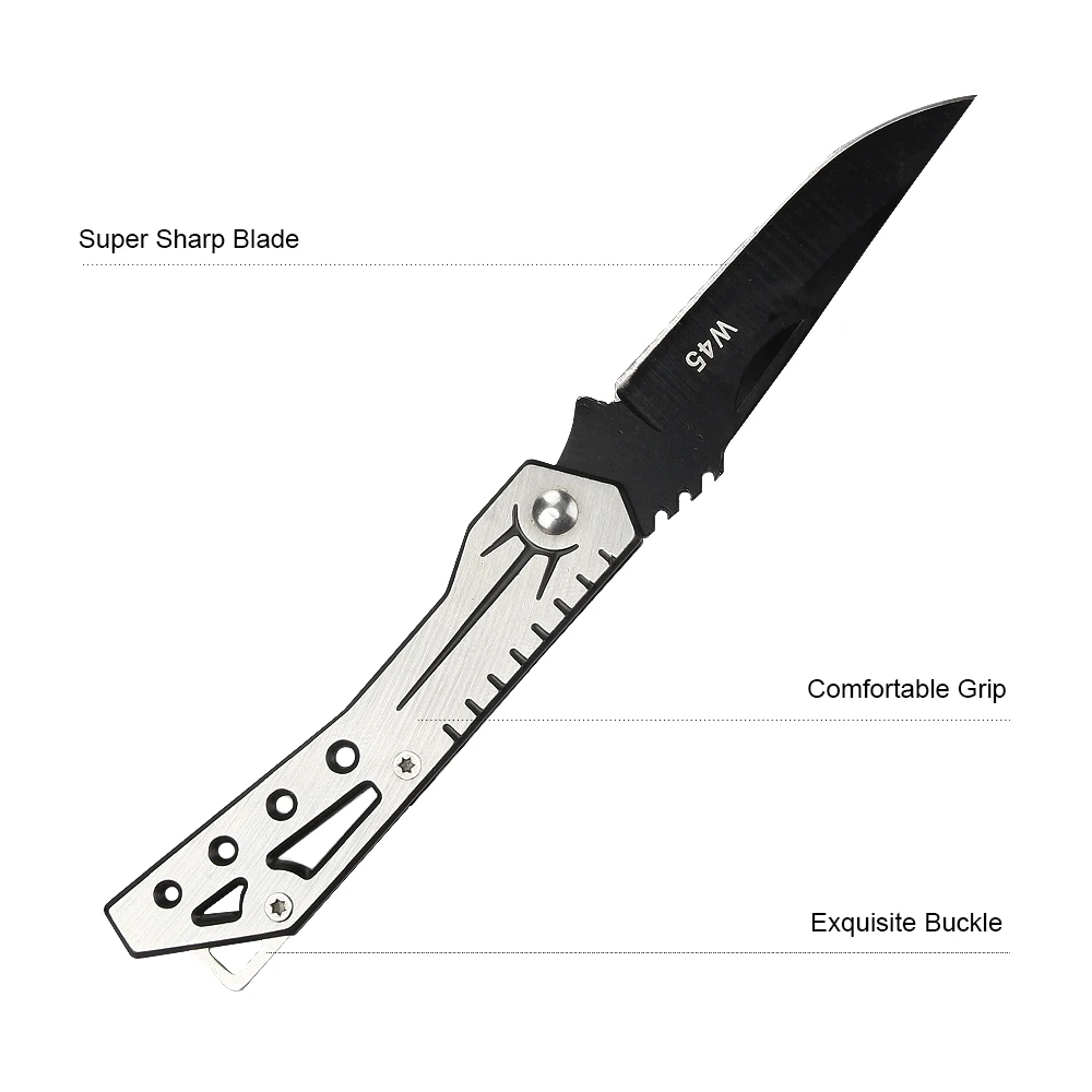 JelBo черный складной нож Karambit многофункциональный портативный карманный для