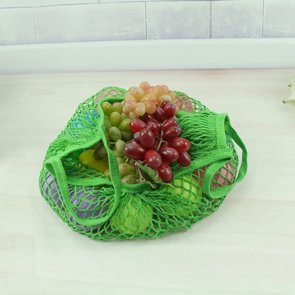 1 шт. портативный многоразовый шнурок для покупок продуктовый хлопчатобумажный